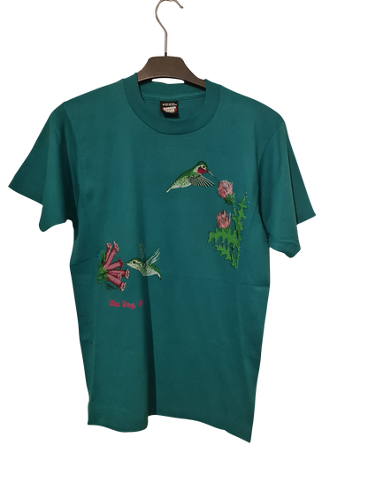 80s Vintage Tourist T-Shirt – Alex Bay Kolibri Print | M