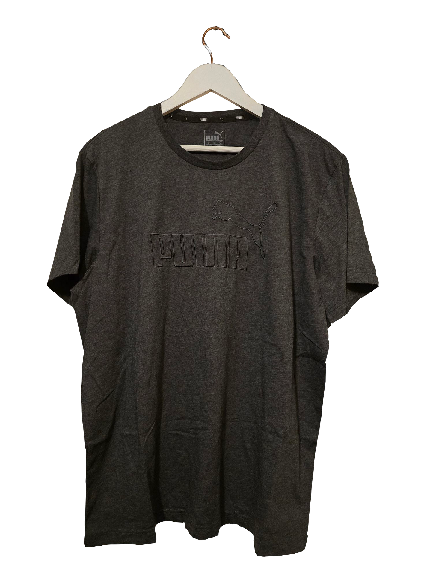Puma T-Shirt mit Ton-in-Ton Logo | XL 💜✨ Wie Neu