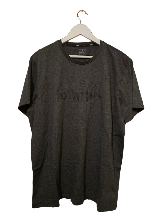 Puma T-Shirt mit Ton-in-Ton Logo | XL 💜✨ Wie Neu