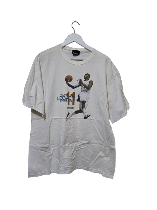 Vintage Reebok Basketball T-Shirt „Your Legacy Starts Here“ | L Oversized
