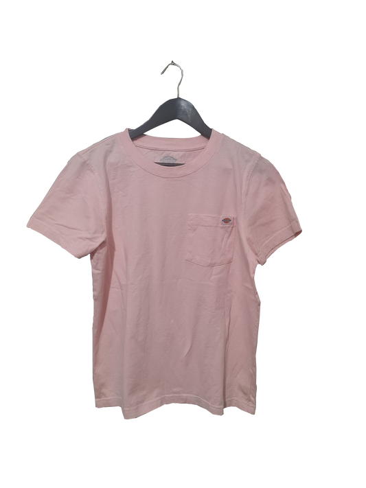 Dickies T-Shirt – Rosa Pocket Tee | L💜✨ Wie Neu
