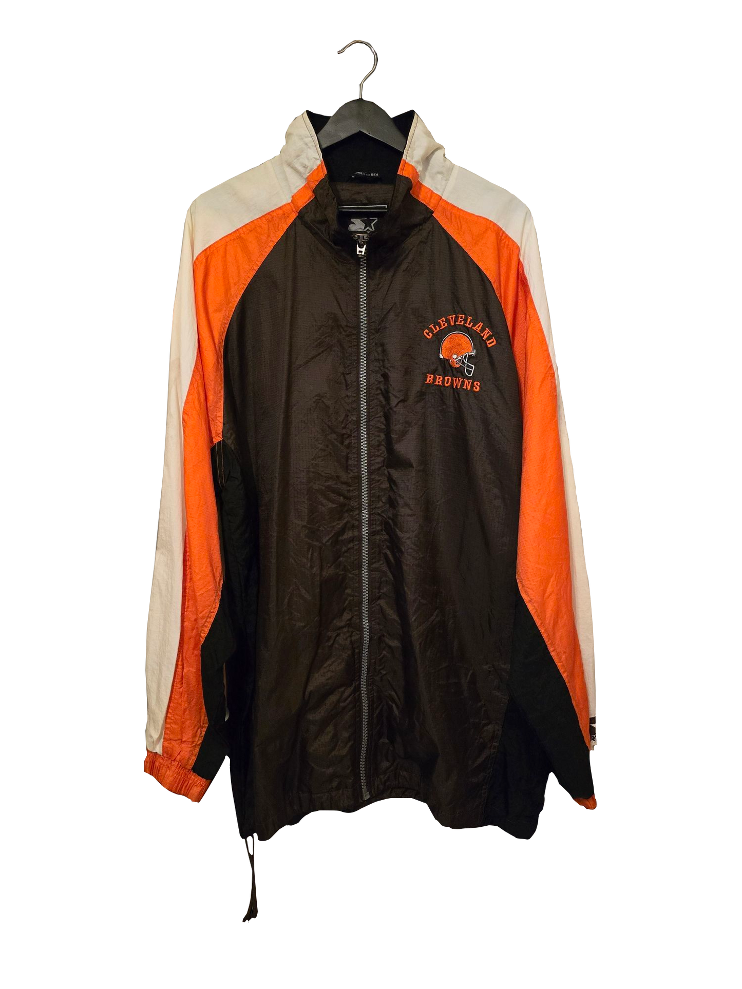 80s, 90s Starter NFL Cleveland Browns Vintage Jacke | L wie 3XL