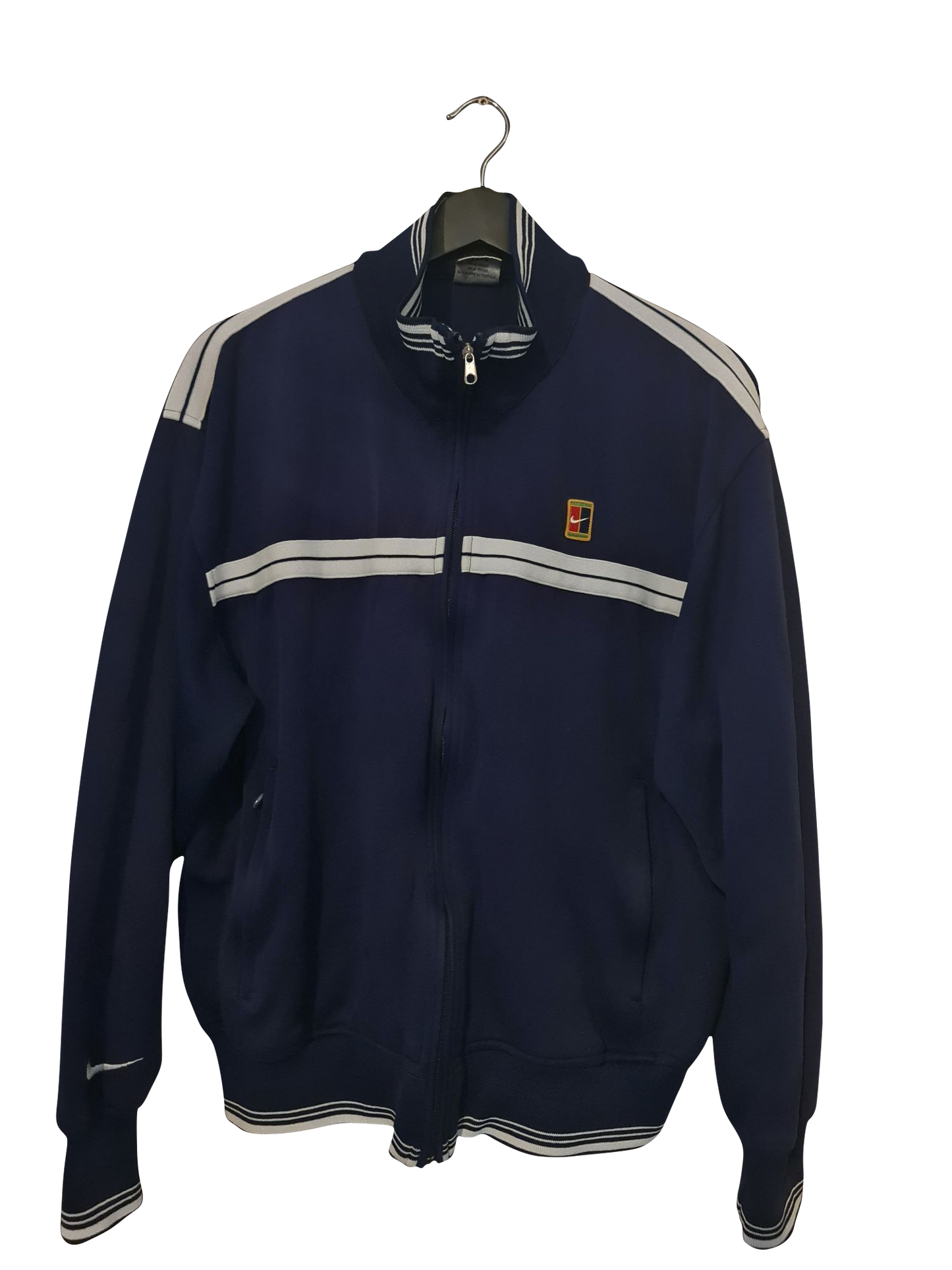 Nike – Trainingsjacke mit gesticktem Swoosh | M