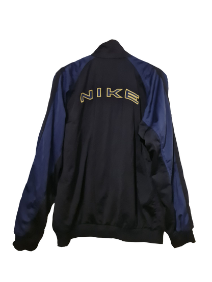 Nike – Vintage Trainingsjacke mit Rückenprint | M