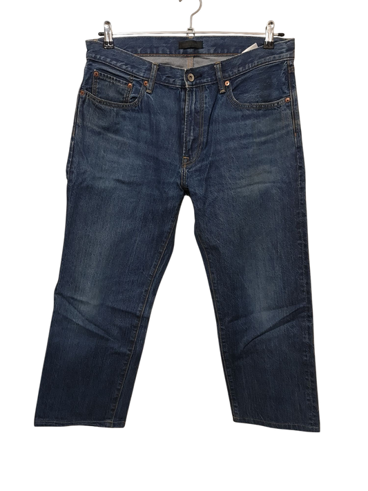 Uniqlo Jeans Straight Fit ( W34 L25 ) 💜✨  Wie Neu
