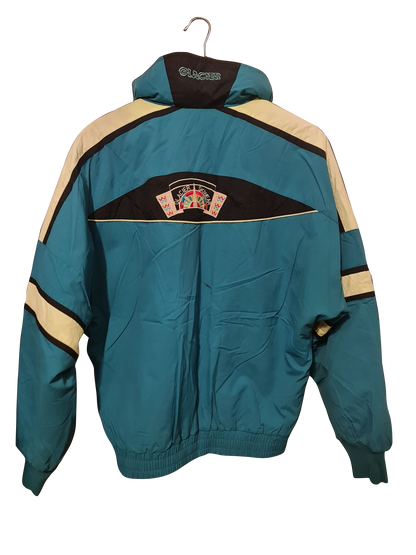 Glacier – Vintage Ski-Jacke mit Stickerei | L–XL
