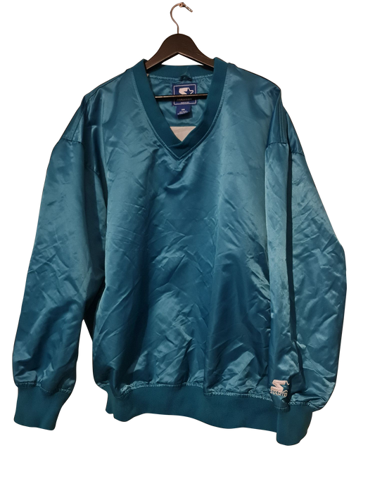 Starter Pullover mit Logo-Stick | XXL Oversized
