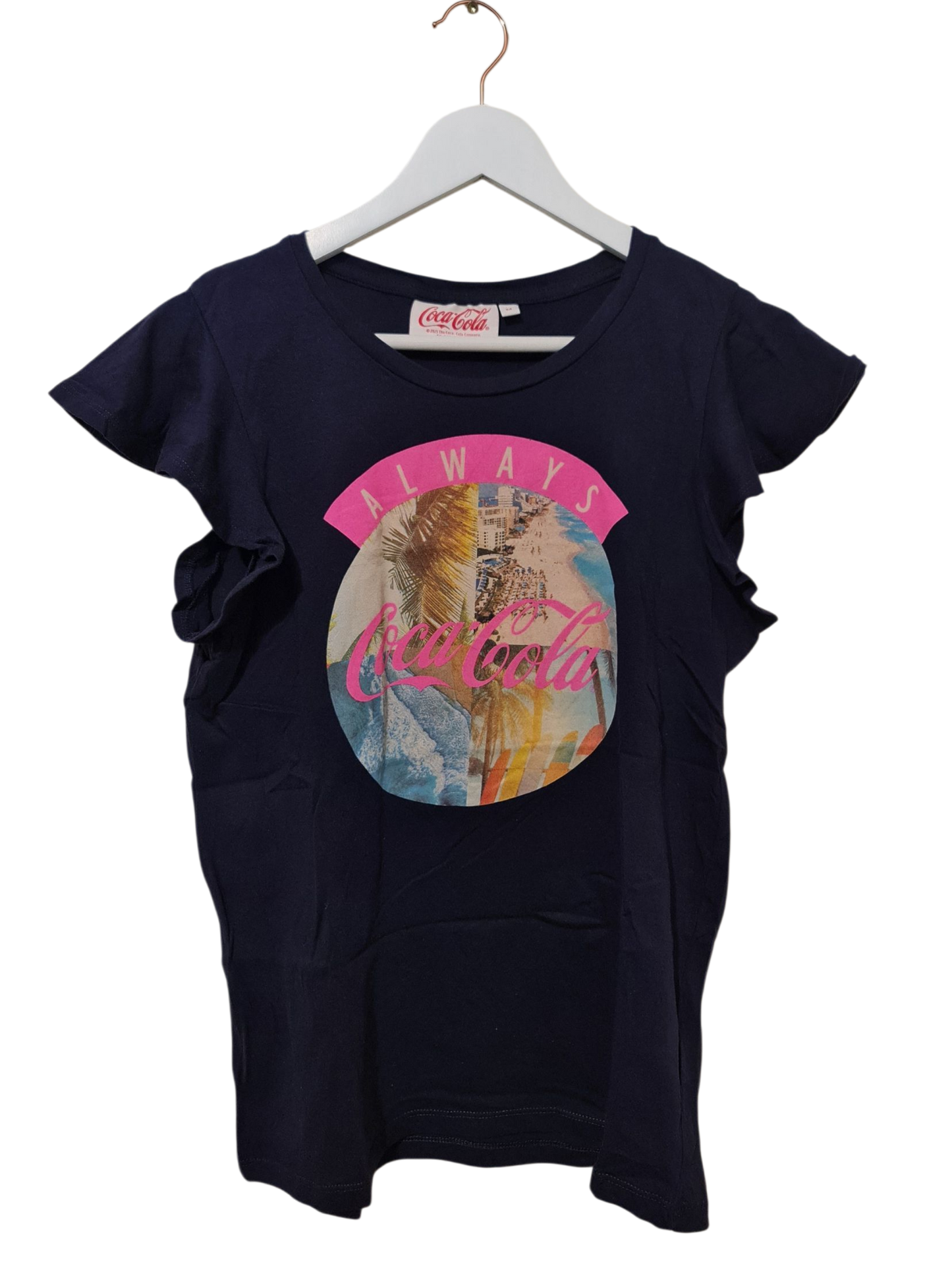 Vintage Coca-Cola T-Shirt – „Always Coca-Cola” Print | M