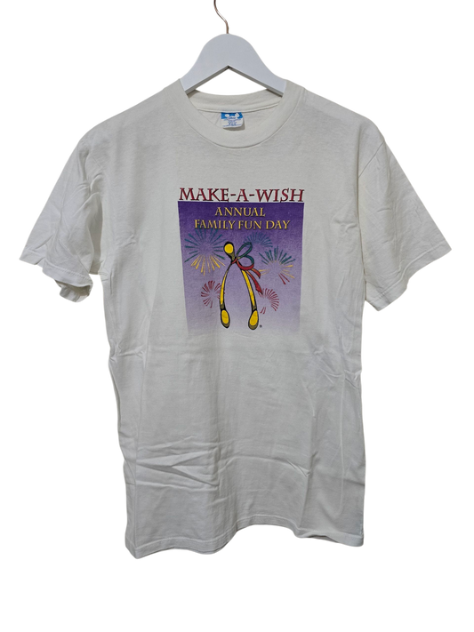 80s-90s Vintage Disney „Make-A-Wish Family Fun Day“ T-Shirt | M💜✨ Wie Neu