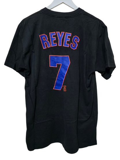 Vintage New York Mets T-Shirt von Majestic – Nummer 7 | L