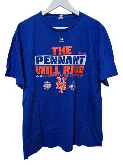 Majestic T-Shirt "The Pennant Will Rise" – New York Mets | Größe XL