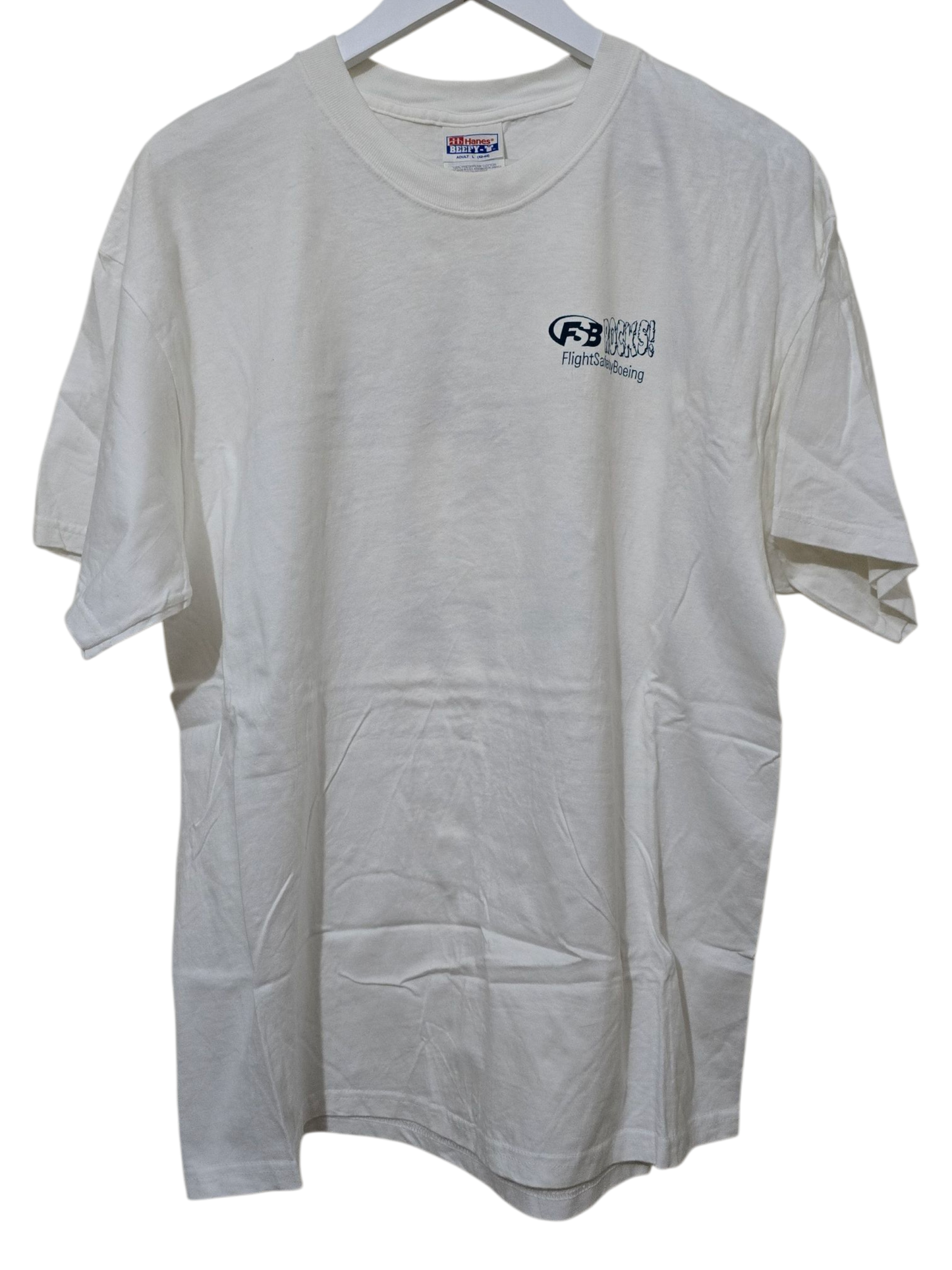 Vintage Beefy-T by Hanes T-Shirt – FlightSafety Boeing | L💜✨ Wie Neu