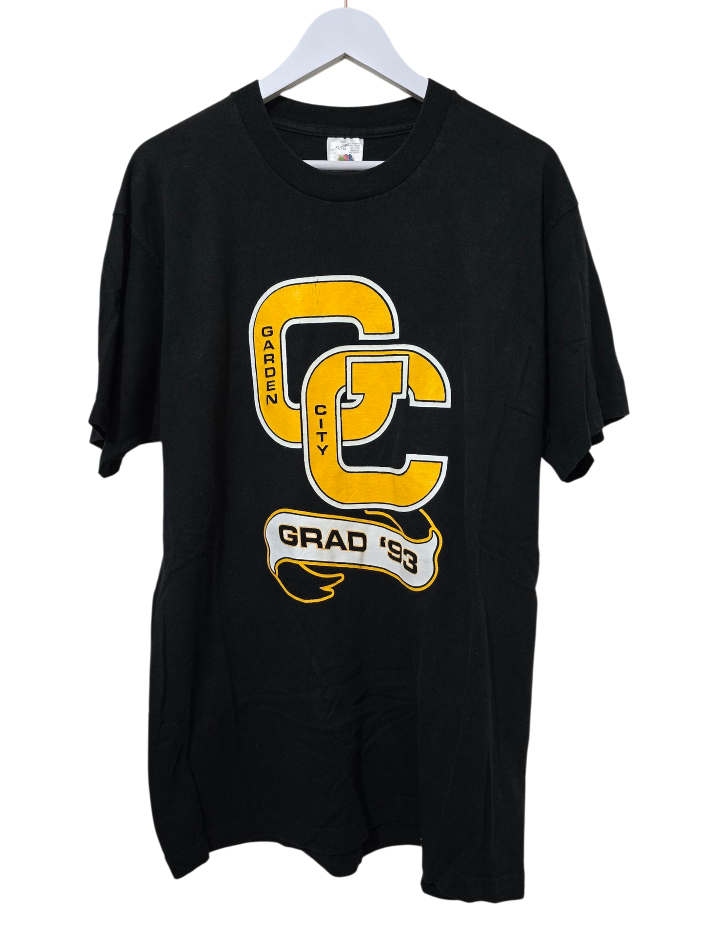 90s Vintage T-Shirt "Garden City Grad '93" – Unisex | XL
