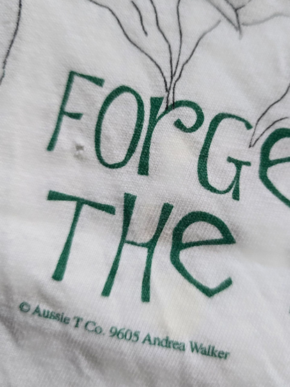 Don’t Forget to Smell the Daisies T-Shirt – Weiß | L (fällt kürzer aus)