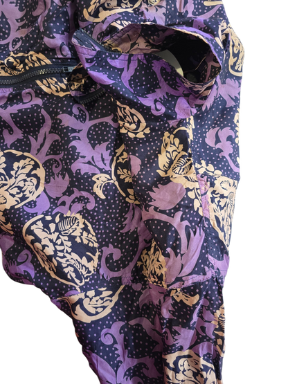 80s Bogari Silk Vintage-Jacke | L