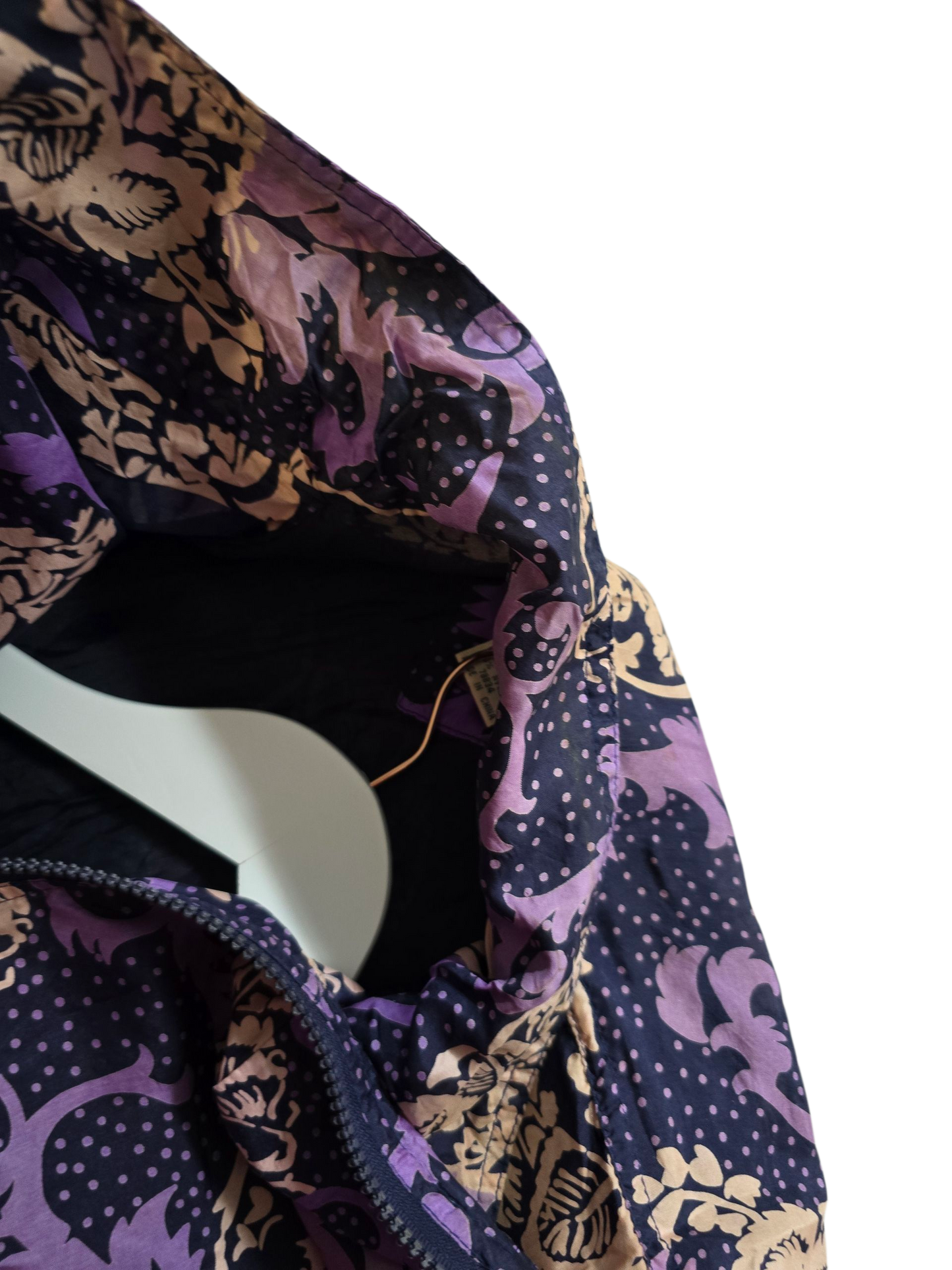 80s Bogari Silk Vintage-Jacke | L