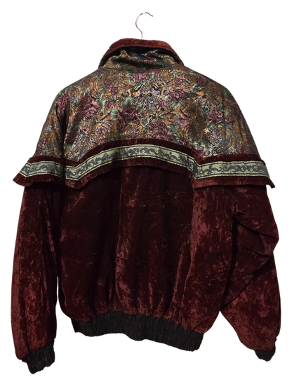 80s Vintage Aria – Samtjacke | S - L