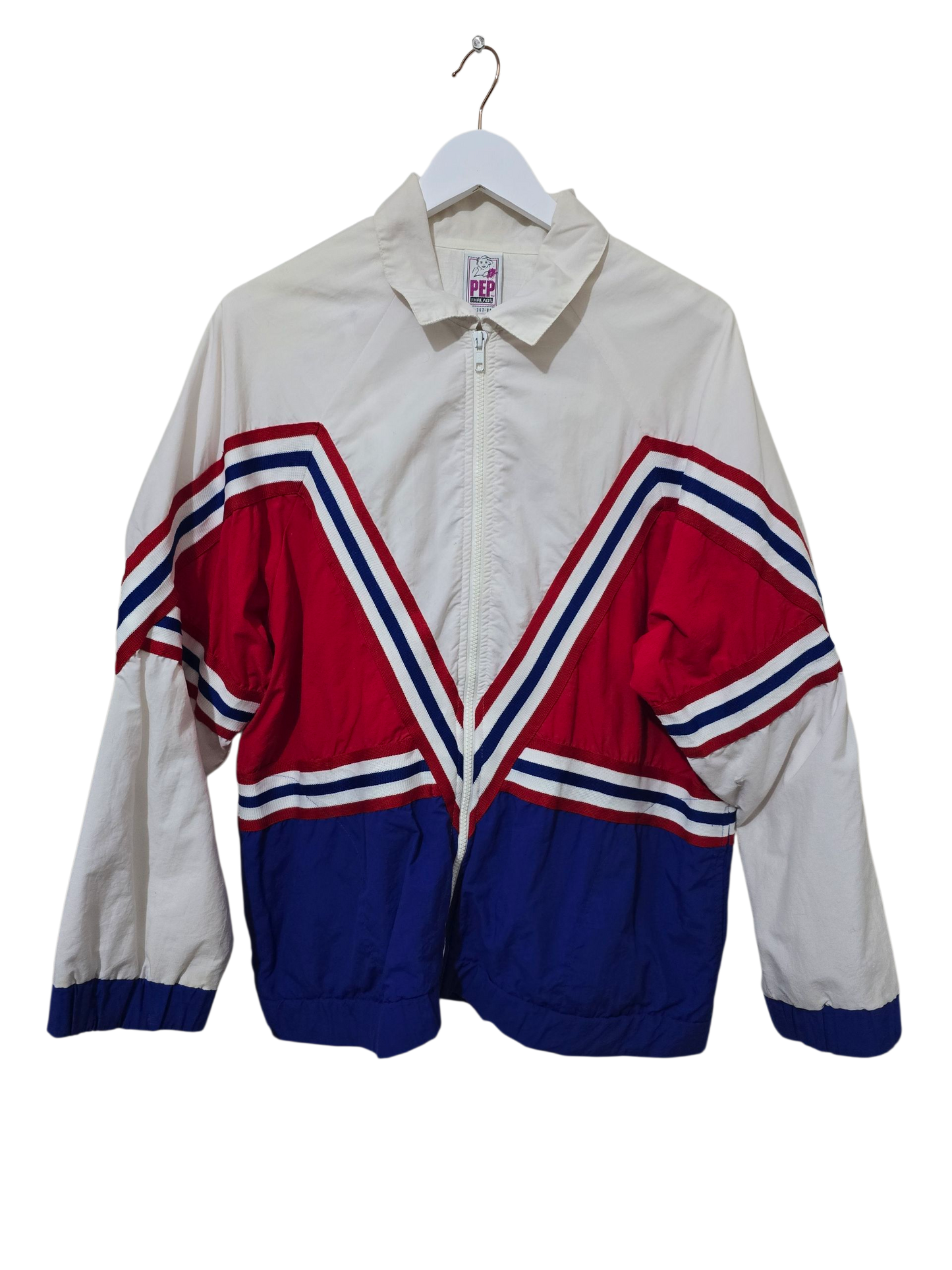 80s PEP Sportswear – Retro Trainingsjacke | M Oversized
