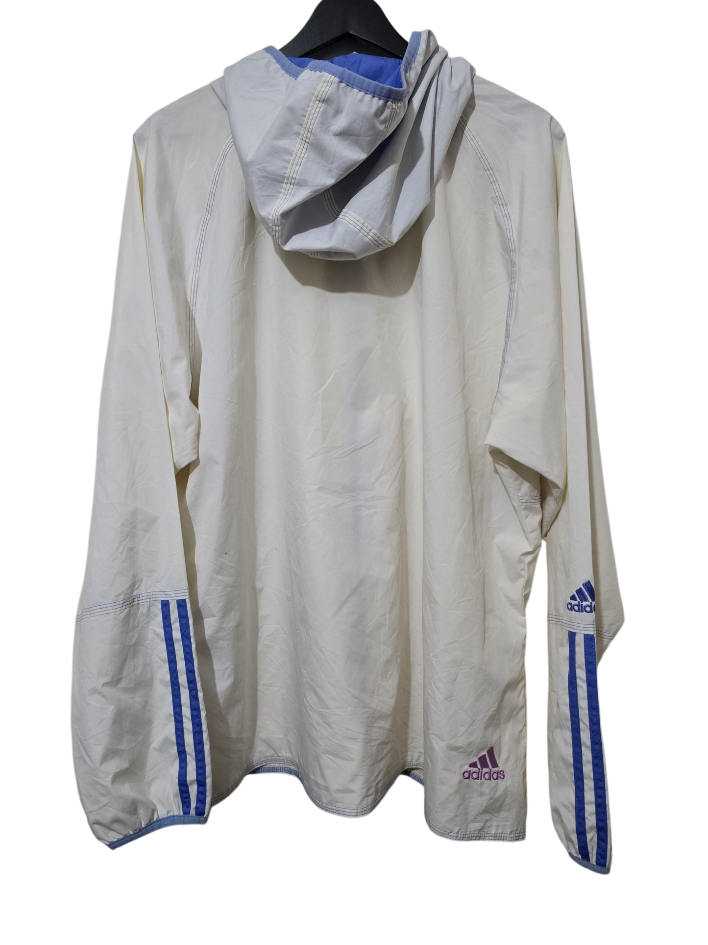 Vintage Adidas – Windjacke mit Logo-Details | XL