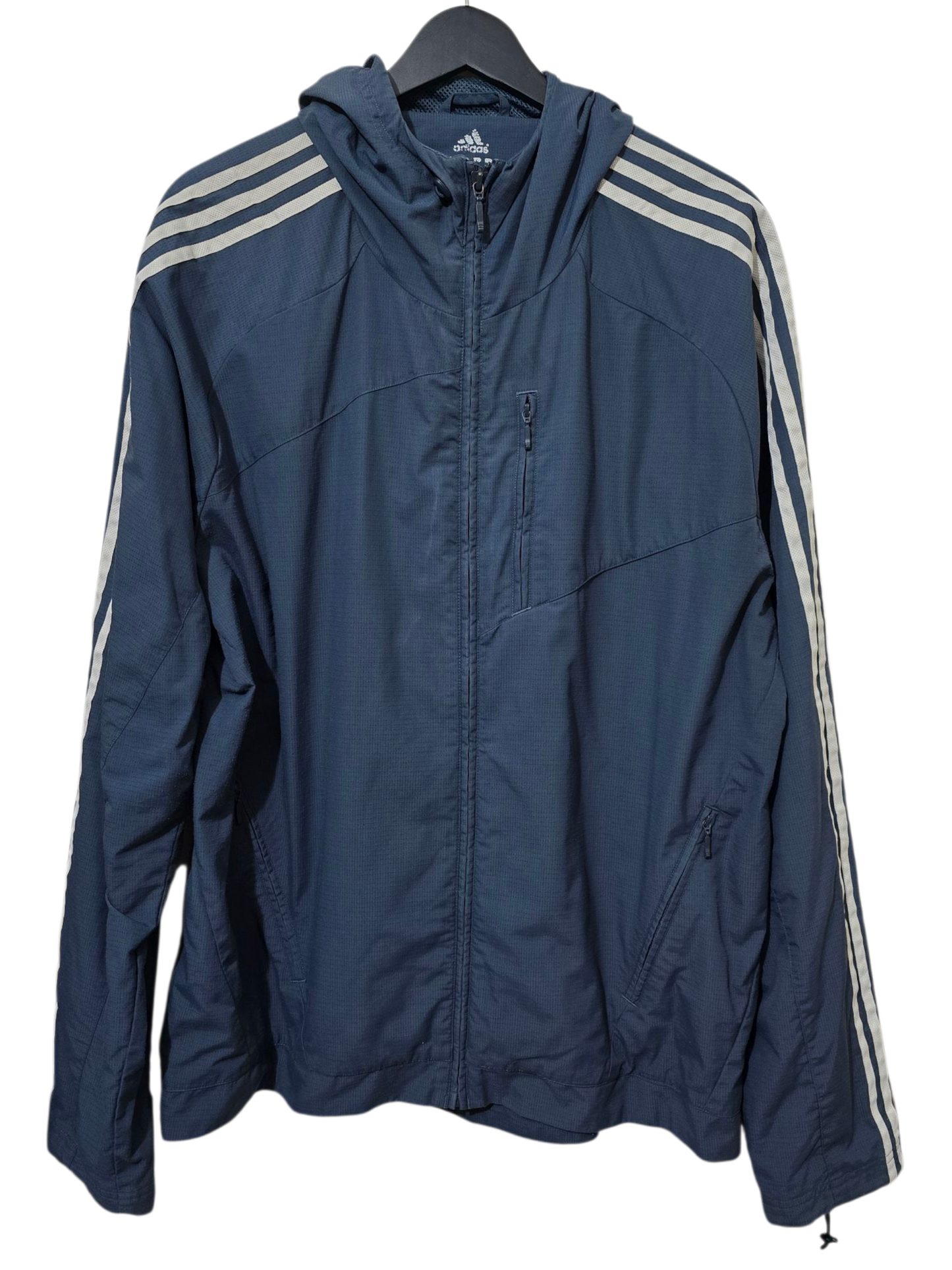 Adidas – Klassischer 3-Streifen Windbreaker | XXL