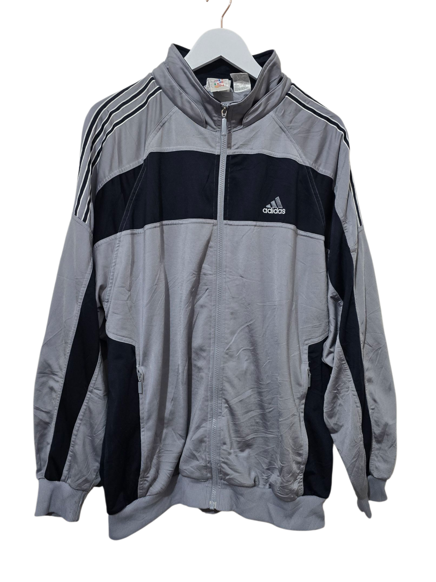 Vintage Y2K Adidas Jacke | L Oversized