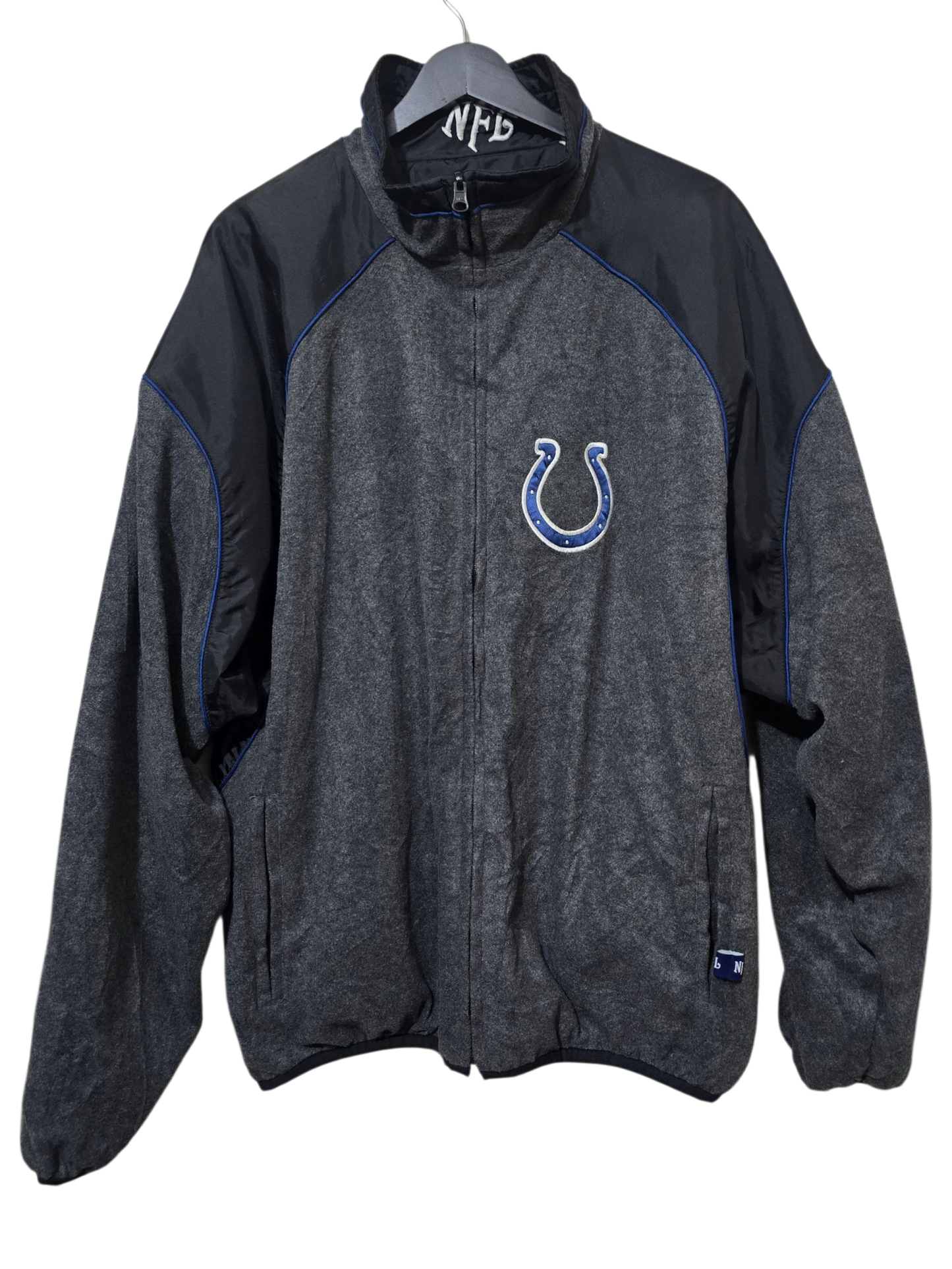 2000s NFL Indianapolis Colts Reversible Jacket | L-XL Oversized💜✨ Wie Neu