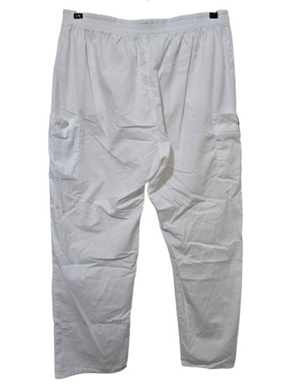 Dickies – Weiße Cargo Pants | L–XL Loose Fit💜✨ Wie Neu