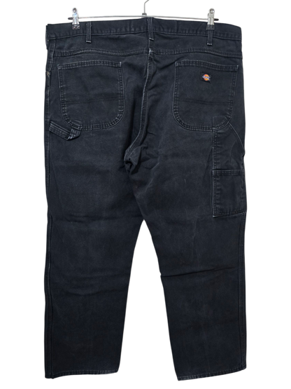 Dickies – Schwarze Workwear Carpenter Pants | W40 L30 Loose Fit
