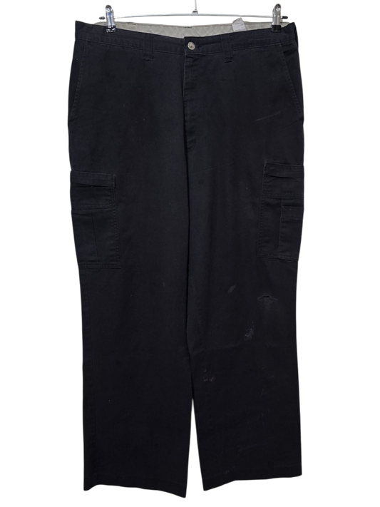 Dickies – Schwarze Cargo Work Pants | W38 L32 Loose Fit