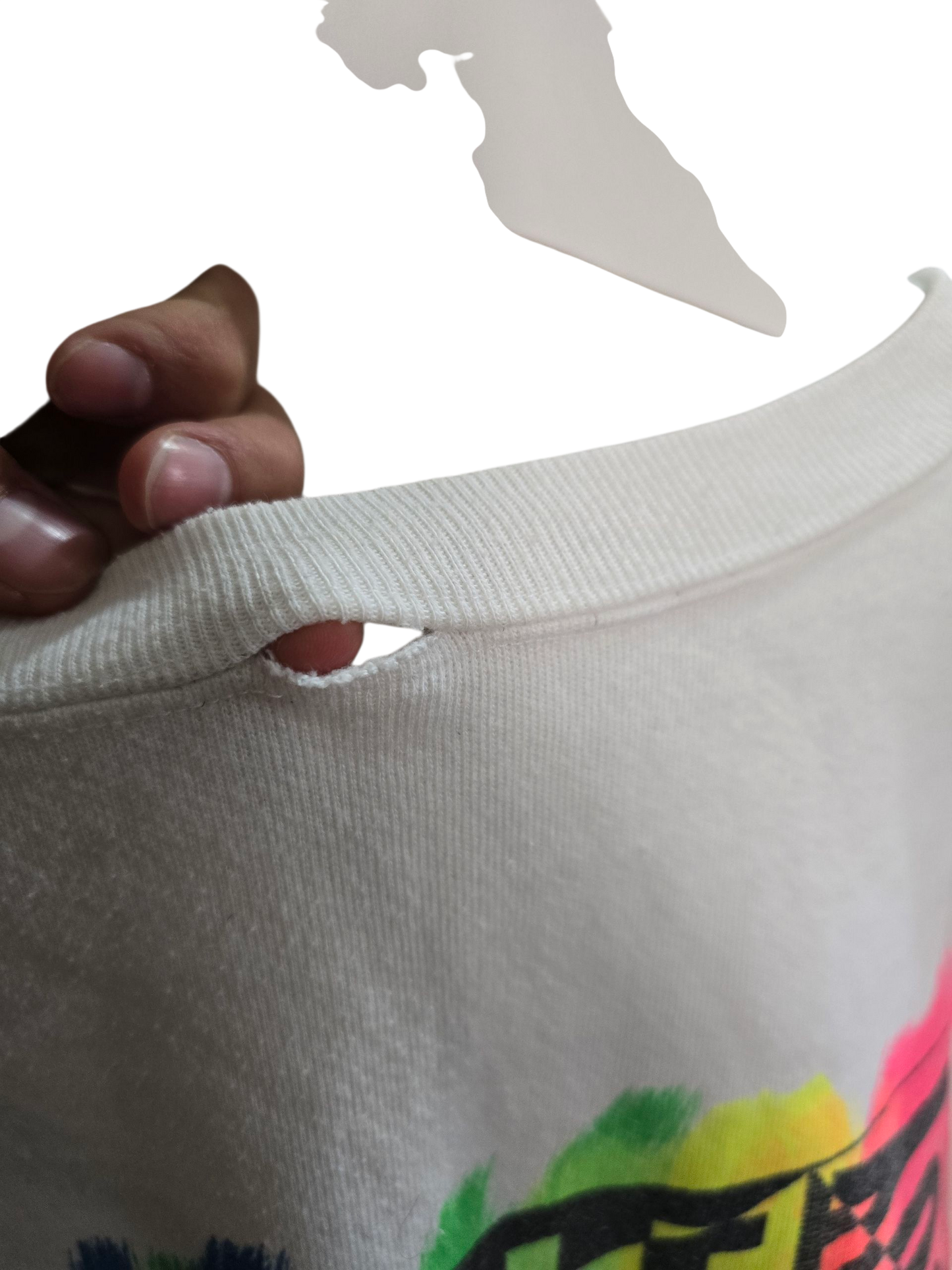 80s/90s Vintage Bugle Boy Sweatshirt | M Oversized Cropped Fit