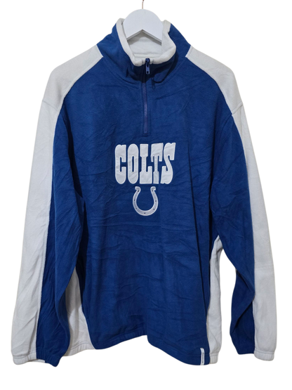 2000s NFL Indianapolis Colts Fleece Half-Zip | L Oversized