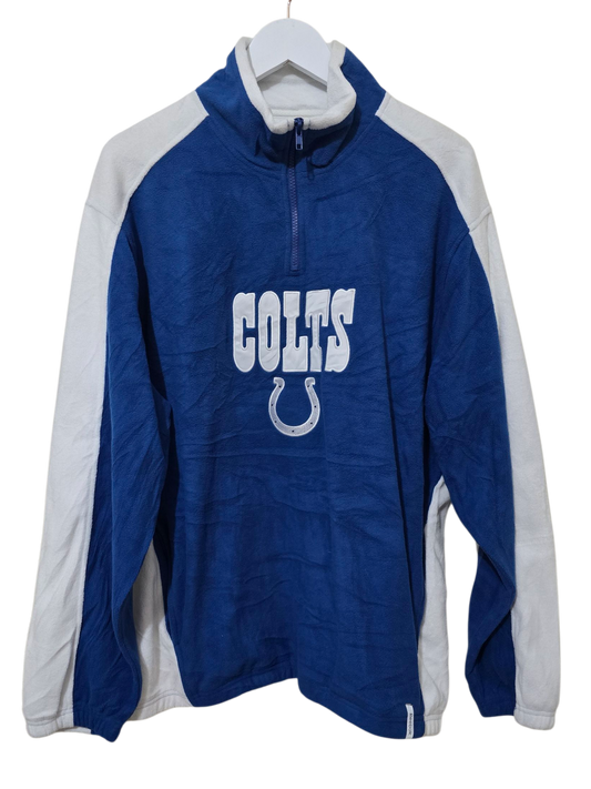 2000s NFL Indianapolis Colts Fleece Half-Zip | L Oversized