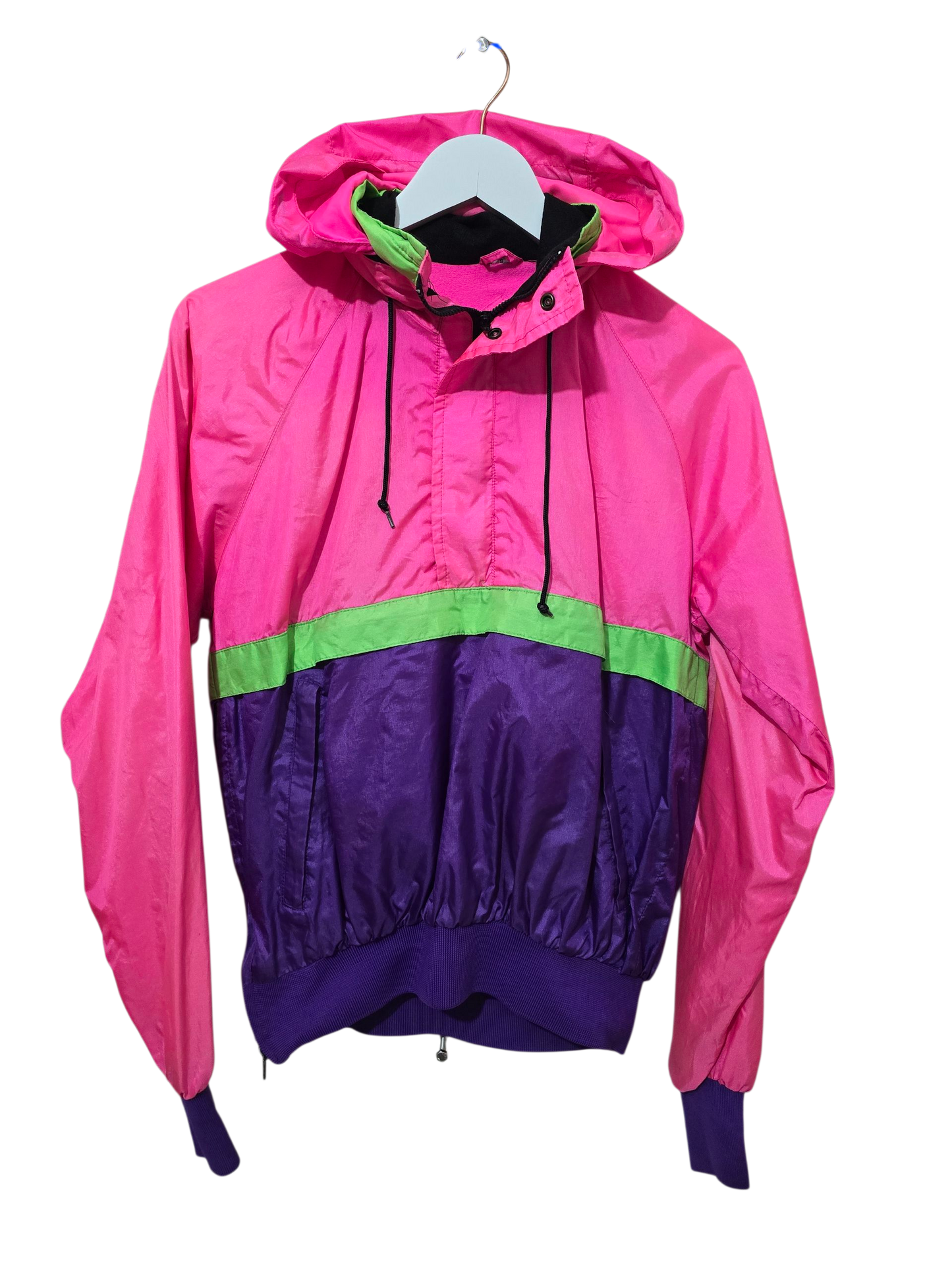 80s/90s Vintage Windbreaker | S Oversized