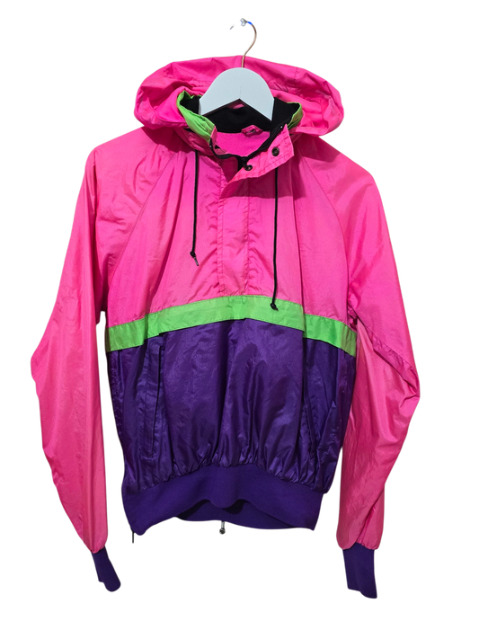 80s/90s Vintage Windbreaker | S Oversized