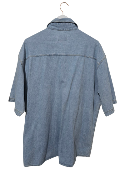 90er Mustang Jeans Denim Kurzarmhemd | XL Oversized