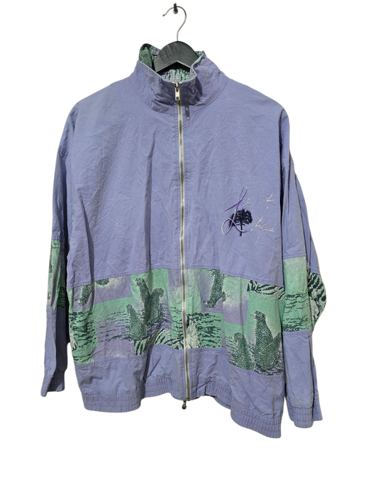 80s Life of Africa Vintage Jacke | XL- XXL Oversized