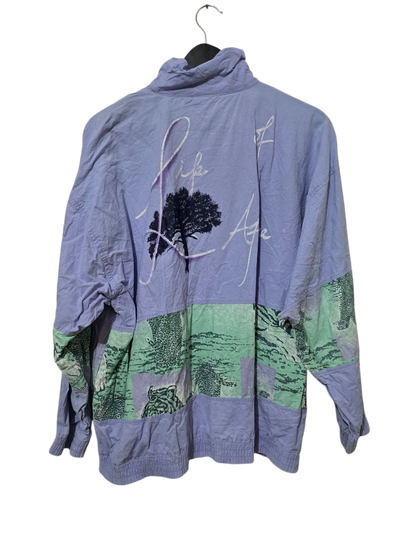 80s Life of Africa Vintage Jacke | XL- XXL Oversized