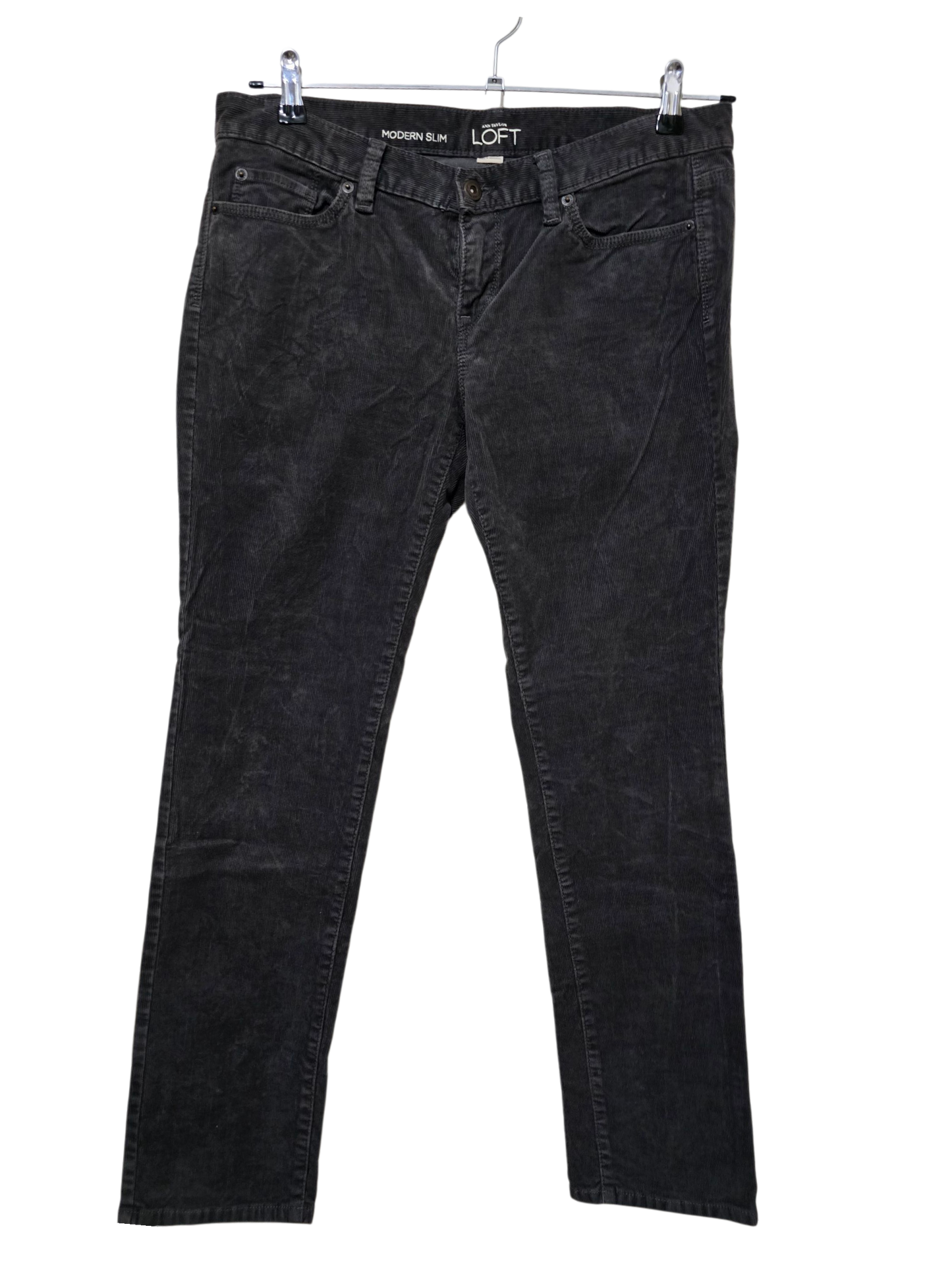 Ann Taylor Loft Cordhose – Modern Slim | W30 L30 | 44 | L