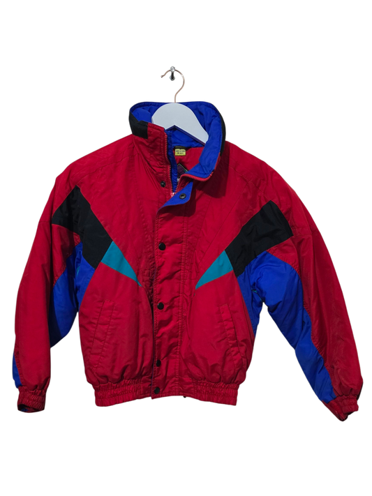 80s Vintage Ski-Jacke| M  Cropped Fit
