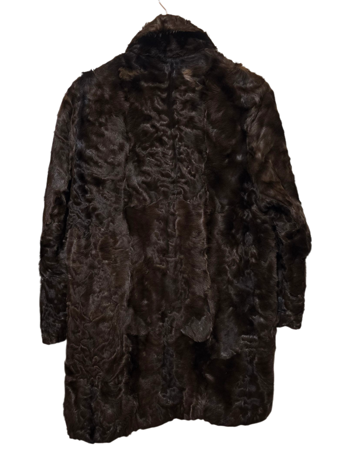 80s  Pelzmantel – Klassischer Fit | M