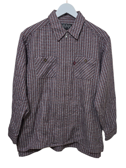 90er Flourish Field Flanellhemd | L
