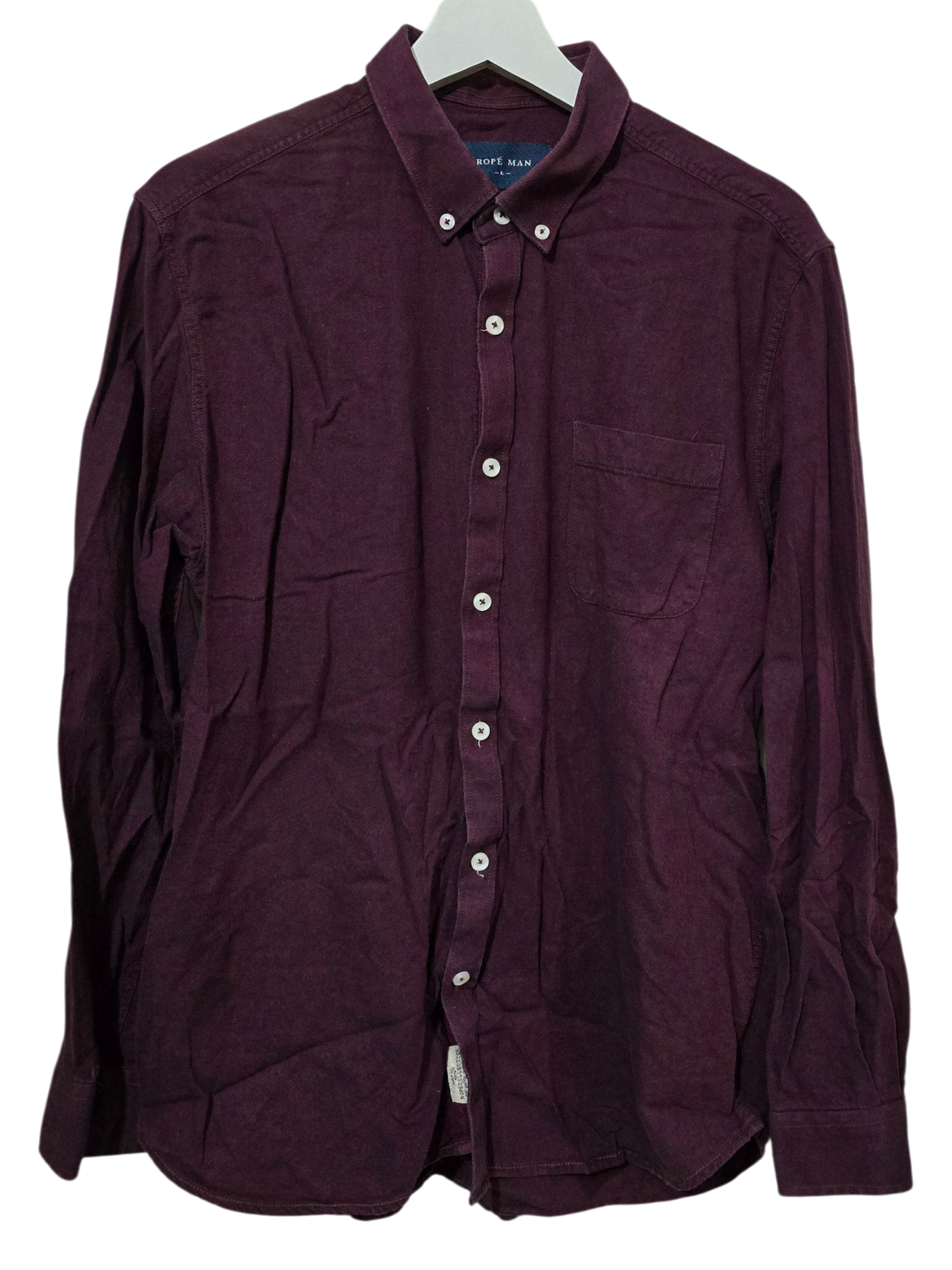 Rope Man Hemd | L Skinny Fit