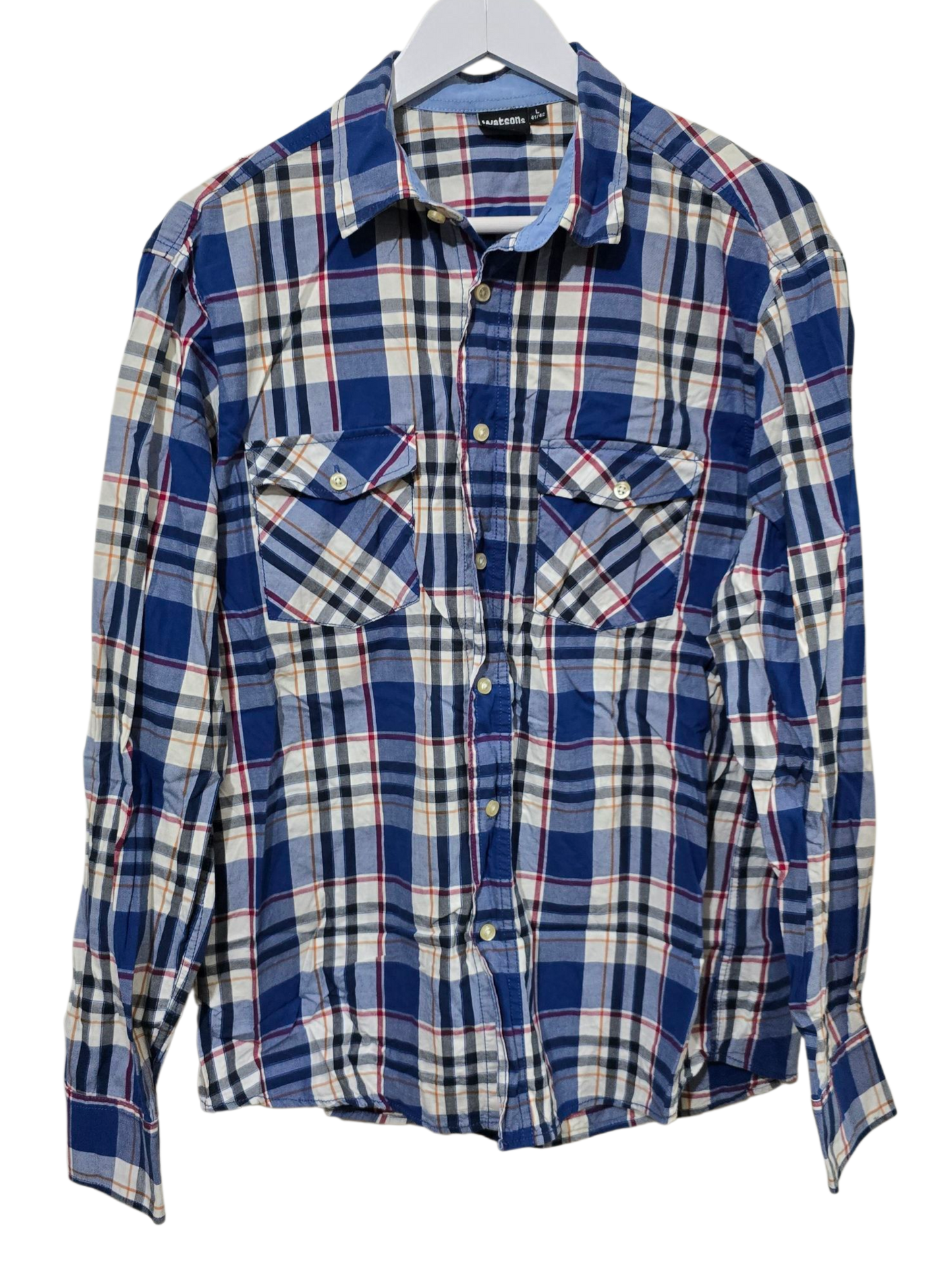 Watsons Karohemd  | L Regular Fit