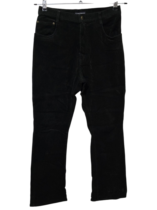 80er Vintage Schwarzwald Cordhose Bootcut | W27 | EU 38 | L28 | S-M