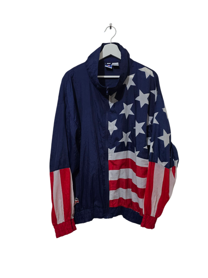 Pro Spirit Windbreaker Stars &amp; Stripes | L | Oversized