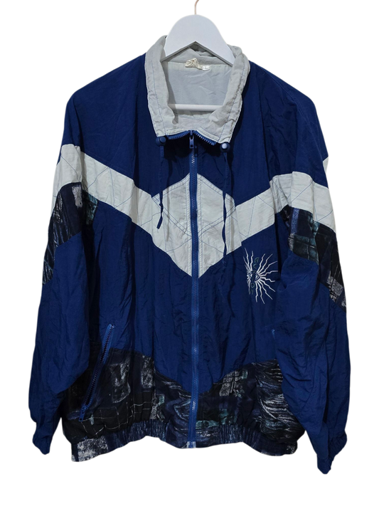 80s/90s Vintage Etirel Windbreaker – Boxy Fit | L