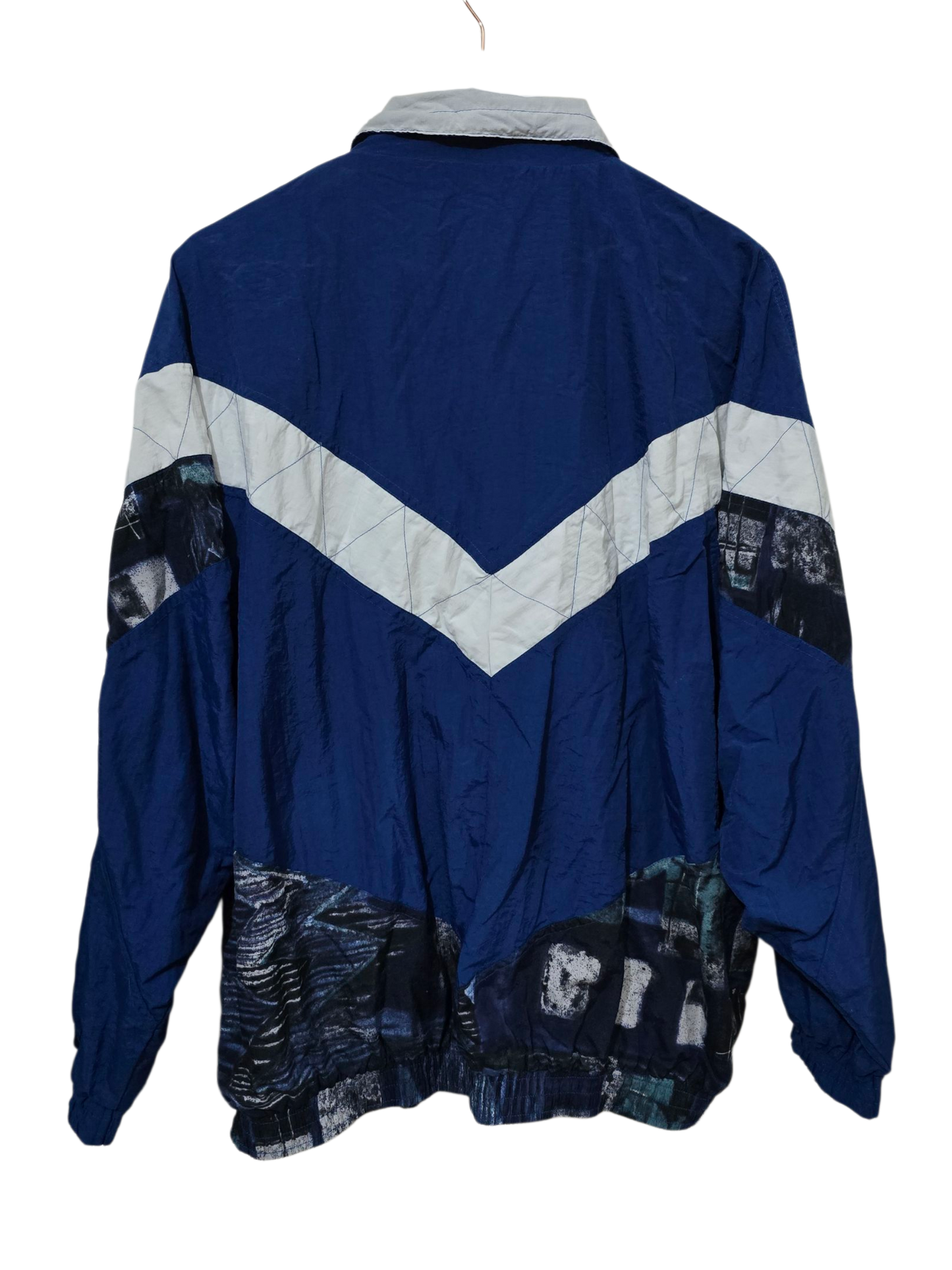 80s/90s Vintage Etirel Windbreaker – Boxy Fit | L