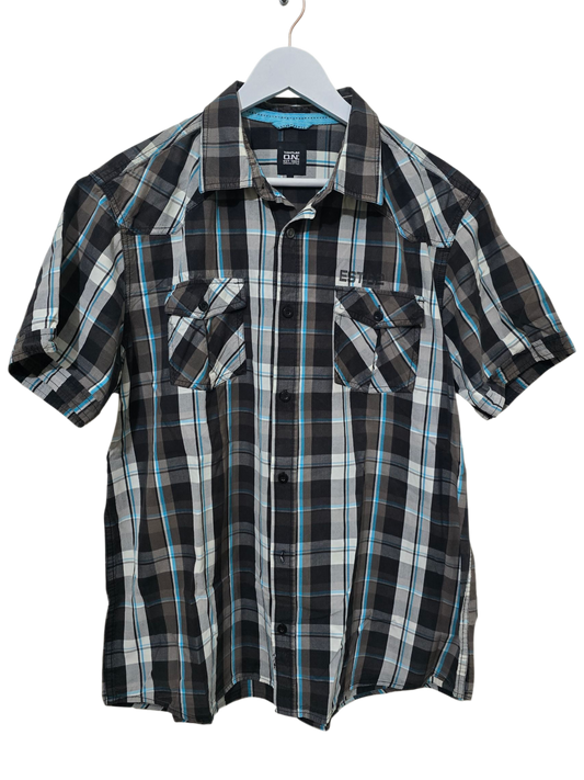 Tantum O.N. – Kariertes Kurzarmhemd | Boxy Fit | XXL