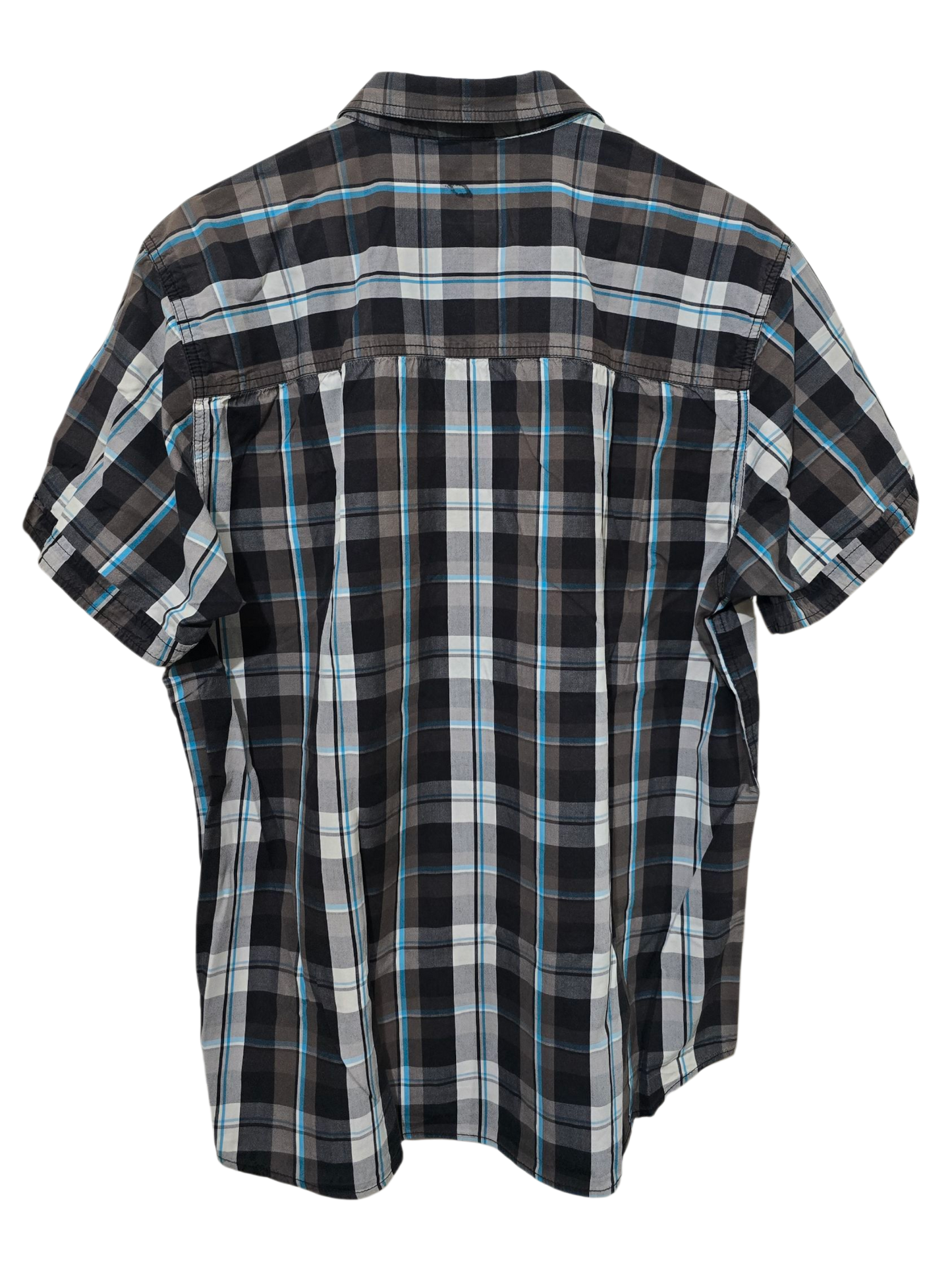 Tantum O.N. – Kariertes Kurzarmhemd | Boxy Fit | XXL