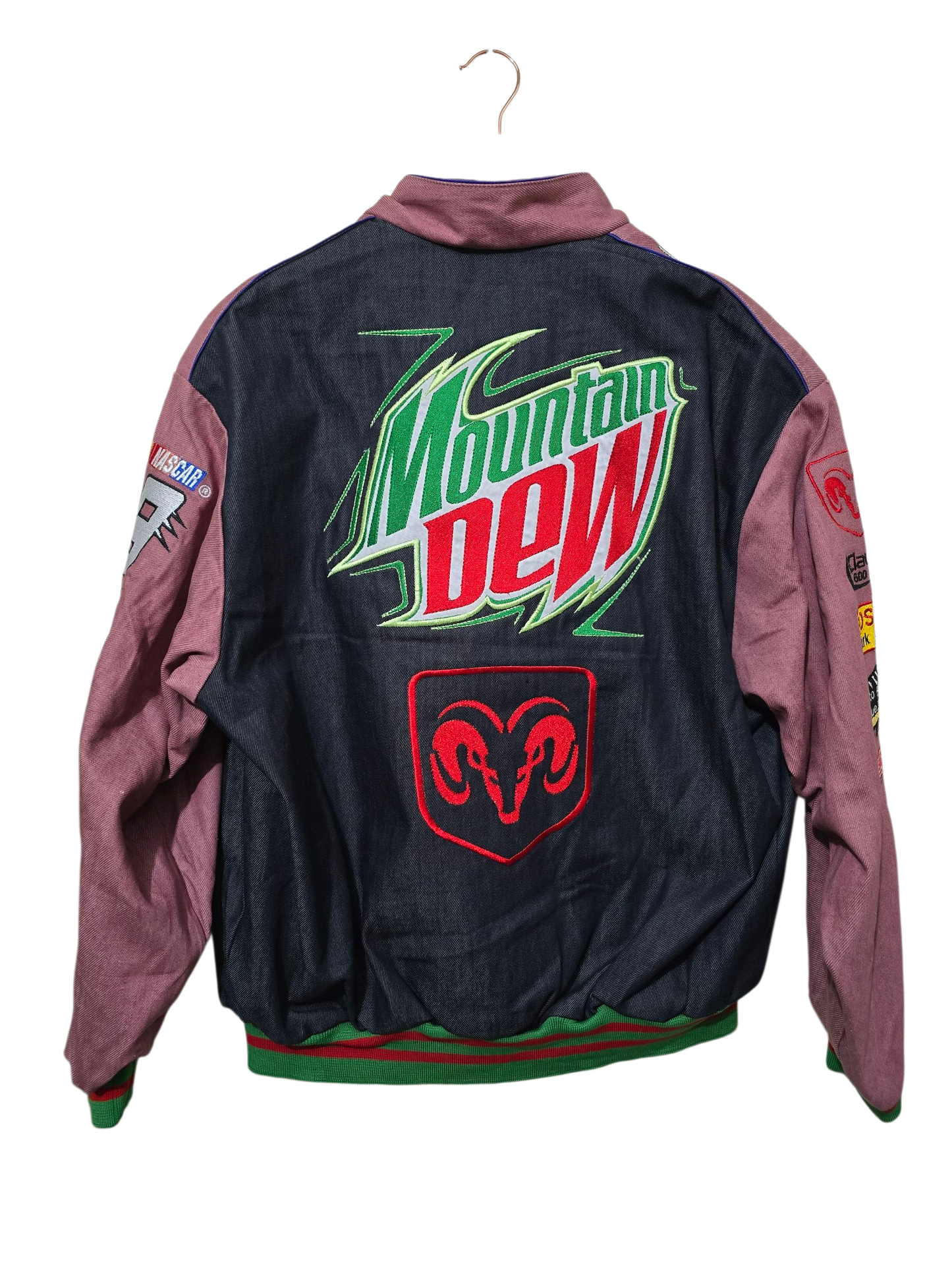 JH Design Mountain Dew Racing Jacket – Jeremy Mayfield #19 | L